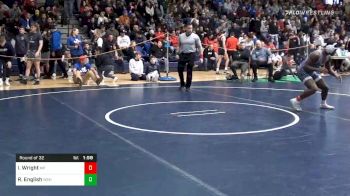145 lbs Prelims - Isiah Wright, Malvern Prep vs Robert English, West Chester Henderson
