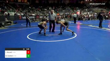 145 lbs Prelims - Ian Aouad, Team Brawlers-KS vs Breylin Goebel, Sarbacker Wrestling Academy