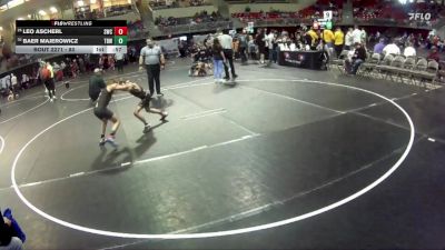 80 lbs Cons. Round 4 - Leo Ascherl, Scottsbluff Wrestling Club vs Baer Majerowicz, The Best Wrestler