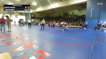 190 lbs Champ. Round 1 - Dillon Gray, Elsinore vs Aaron Vargas, Artesia