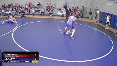 136 lbs Round 2 - Ethan Regas, Cornerstone Mat Club vs Zach Davis, Sweet Home