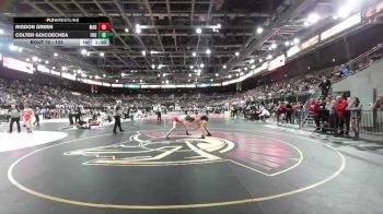 126 lbs Champ. Round 1 - Rigdon Green, Madison vs Colter Goicoechea, Fruitland