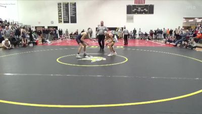 126 lbs Cons. Semi - Weston Miller, North Butler-Clarksville vs Edward DeShaw, Central/Ed-Co