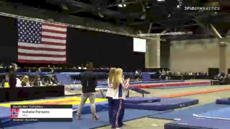 Isabella Pansano - Double Mini Trampoline, WCC - 2021 USA Gymnastics Championships