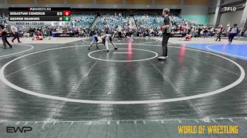 125 lbs Round Of 64 - Sebastian Cisneros, Dethrone vs George Seaburg, Nevada Elite