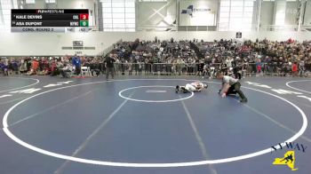 78 lbs Cons. Round 2 - Kale Devins, Club Not Listed vs Asa DuPont, Malone Youth Wrestling Club