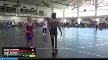 200 lbs Round 3 (4 Team) - Mariyah Brumley, Missouri Blue vs Aubrey Moore, Charlies Angels Pink