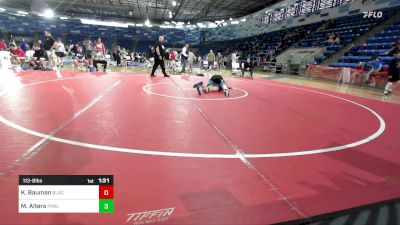 113-B lbs Rr Rnd 2 - Kole Bauman, Black Fox Wrestling Academy vs Miles Alters, Pinnacle Wrestling Club