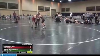 125 lbs Finals (2 Team) - Maverick Joy, Iowa Silver vs Kinnick Campbell, Iowa Gold