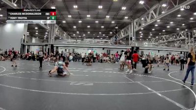 126 lbs Quarterfinal - Charles McDonaldson, Outsiders Wrestling Club vs Tony Trotta, Colonial Pride