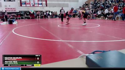220 lbs Cons. Round 2 - Payton Meis, New London-Spicer vs Keaton Skarupa, Red Rock Central