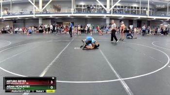 120 lbs Round 7 (8 Team) - Arturo Reyes, Mat Assassins Black vs Aidan McMurtry, U2 Uprising Blue