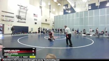165 lbs Champ. Round 1 - Kainen Jaklitsch, West Valley (Spokane) vs Adan Lucatero, Goldendale