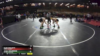 126 lbs Cons. Round 2 - Alex Giglietti, Merritt Island vs Nash Holdridge, St. John Neumann