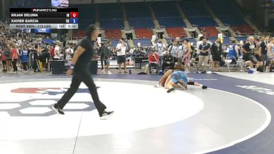 113 lbs Cons. Sub-rd Of 16 - Julian DeLuna, Indiana vs Xavier Garcia, California