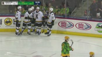 MUST SEE: Kingston's Maleek McGowan Knocks Puck Out Of Mid-Air For Crazy Goal 25 Seconds Into Game