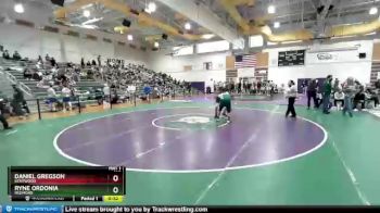195 lbs Cons. Round 1 - Ryne Ordonia, Redmond vs Daniel Gregson, Kentwood