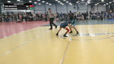 80 lbs Round 1 - 9:00am Friday - Cael Marcotte, West Coast Elite vs Rocco Soehlen, Team Ohio
