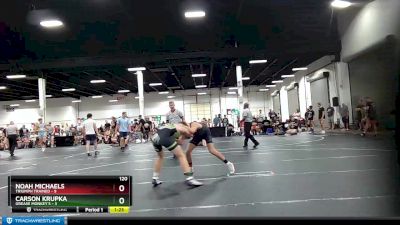 120 lbs Round 3 (6 Team) - Carson Krupka, Grease Monkey`s vs Noah Michaels, Triumph Trained