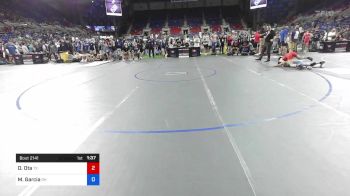 100 lbs Cons 32 #2 - Dylan Ota, Texas vs Marius Garcia, Ohio