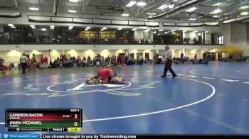 184 lbs 3rd Place Match - Owen McDaniel, Albion vs Cameron Bacon, Wabash