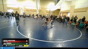54 lbs 1st Place Match - Jayna Whitford, Westlake vs Jag OBrien, Wasatch Wrestling Club