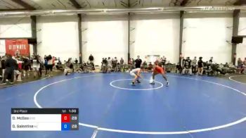 69 kg 3rd Place - Dj McGee, Capital Wrestling Club vs Damien Galentine, M2 Black