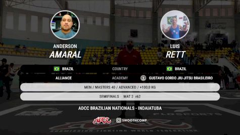 Luis Rett vs Anderson Amaral 2025 ADCC Brazilian Nationals