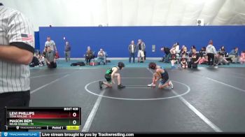 64 lbs Quarterfinal - Mason Bem, Rouge Raiders vs Levi Phillips, Titan Pipeline