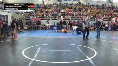 192 lbs Semifinal - Romeo Brown, Start Spartan Wrestling vs Jackson Gayheart, Seneca East