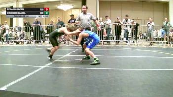 88 lbs Round Of 16 - Reza Khademi, Daniel Cormier Wr Ac vs Bridger Daniel, Fossil Ridge HS