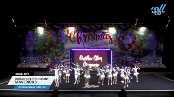 Outlaw Cheer Company - Mavericks [2023 L5 Senior Coed - D2 Day 1] 2023 Spirit Celebration Christmas Grand Nationals