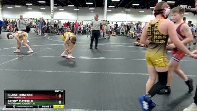 92 lbs Semis (4 Team) - Brody Mayfield, Mayfield Mat Academy vs Blaise Donehue, Terps Xpress