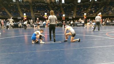 105 lbs Consy 4 - Chloe Andrews, Burgettstown vs Leina Rowe, Girard