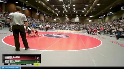 Cons. Round 1 - Xander Garcia, Grantsville vs Bronson Dixon, Summit Academy