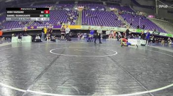 125 lbs Round 3 (6 Team) - Josh Vazquez, Northern Illinois vs Daniel Guanajuato, South Dakota State