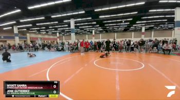 59-60 lbs Round 3 - Wyatt Samra, Fitness Fight Factory Wrestling Club vs Jose Gutierrez, All American Wrestling Club