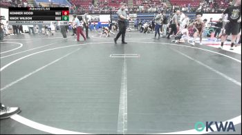 70 lbs Quarterfinal - Konner Hood, Weatherford Youth Wrestling vs Knox Wilson, Rough Riders