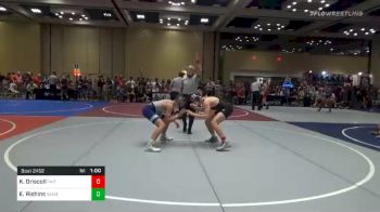 Match - Kile Driscoll, Faith Lutheran High School vs Easton Richins, Sanderson Wrestling Academy