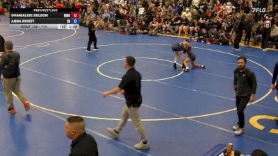 114 lbs Cons. Round 2 - Anna Rivett, Sweet Home vs Dhanialise DeLeon, Dunkirk