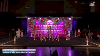 Cheer Strike Allstars - Mystique [2025 L3 Junior - D2 Day 1] 2025 Cheer Power Holiday Showdown Houston