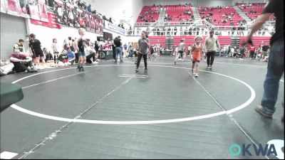 61 lbs Quarterfinal - Jasper Lockett Jr, Cowboy Wrestling Club vs Kaden Decker, Mojo Grappling Academy