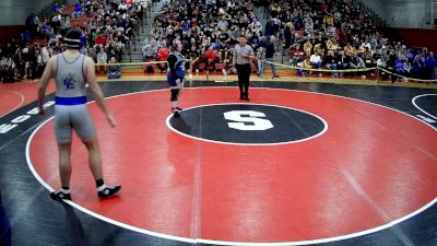 215 lbs Champ. Round 1 - Gabe Wade, Rockbridge County vs Kirra Mort, Bethlehem Center Hs