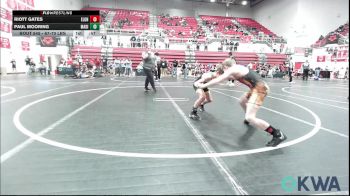 67-70 lbs Rr Rnd 4 - Riott Gates, Elgin vs Paul Mooring, Madill Takedown