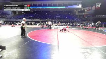 138 lbs Semifinal - Gabriel Champagne, Grace Davis vs Theodore Young, Whitney