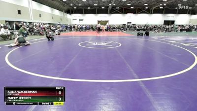 130B Quarterfinal - Alina Wackerman, Fort Osage vs Macey Jeffrey, Canyon Randall