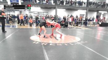 138 lbs Quarterfinal - Joe Scott, Letchworth vs Jack Sauer, Franklin