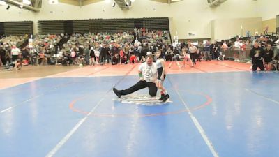 47-T lbs Quarterfinal - Luke Ridge, High Pace Wrestling Club vs Everett Dunn, Havoc Wrestling Academy