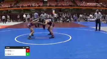 113 lbs Final - Royce Uhrig, WCWC vs Devin Gore, Ringers