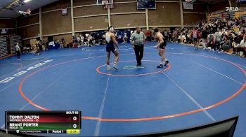 149 lbs Champ. Round 2 - Tommy Dalton, Western Wyoming vs Brant Porter, Menlo